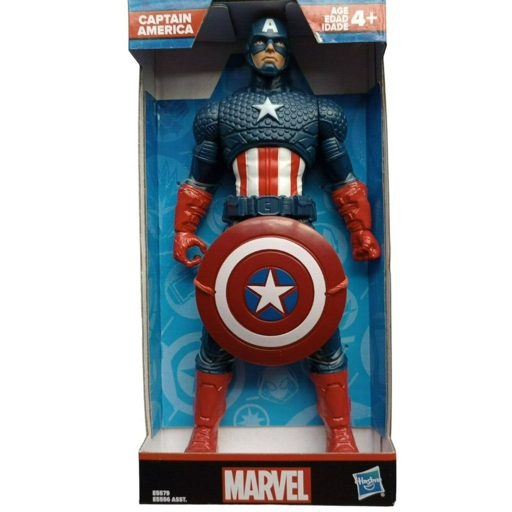 Marvel Captain America Action Figure (9.5 Inch)